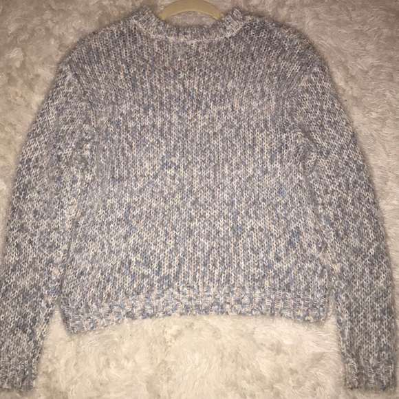 Fuzzy Textured Pastel Sweater - Picture 1 of 3